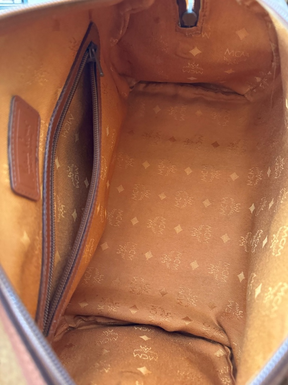 MCM Boston Bag - Cognac - Picture 11 of 11
